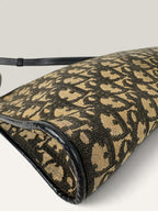 Vintage Christian Dior Trotter Monogram Canvas Shoulder Bag