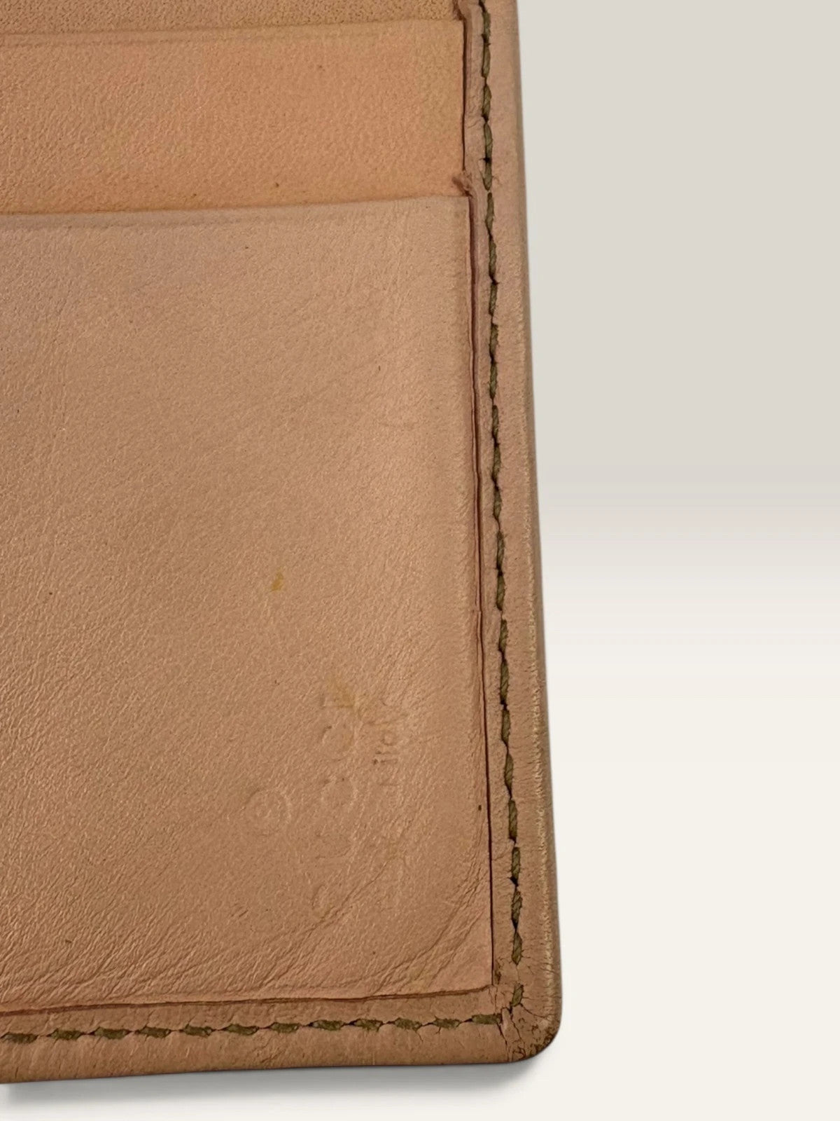 Gucci beige pink long wallet GG canvas with gold-tone Horsebit clasp and leather trim.