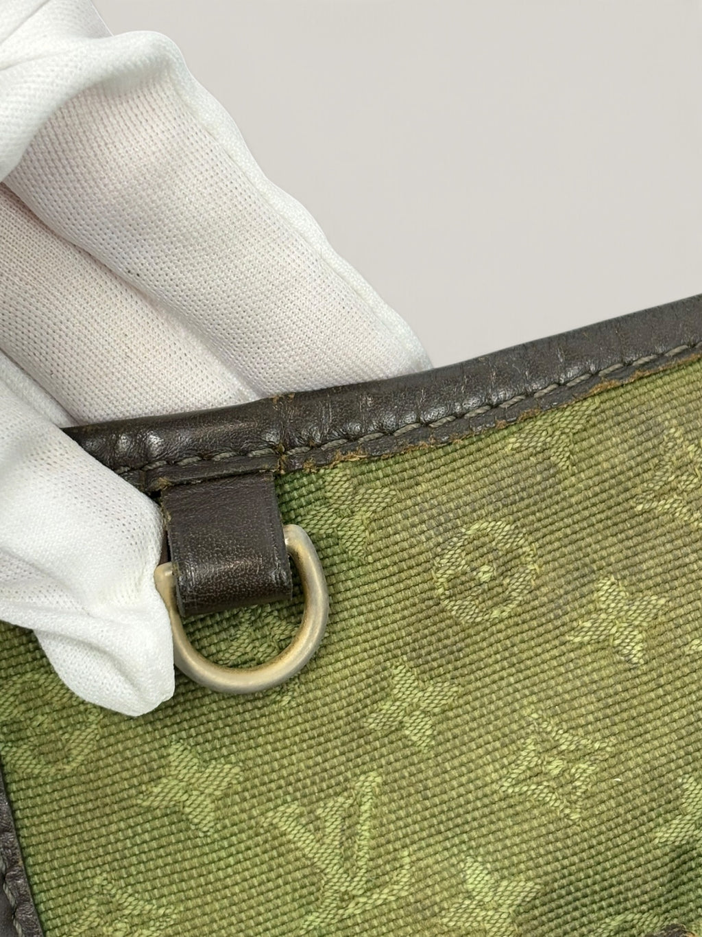Louis Vuitton Mary Kate green Mini Lin Monogram messenger bag - image 16 of 17