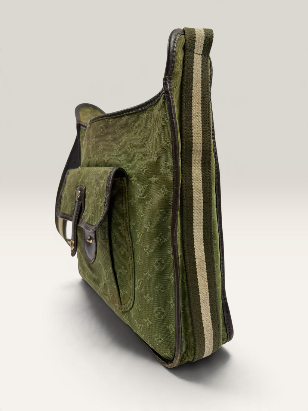 Louis Vuitton Mary Kate green Mini Lin Monogram messenger bag - image 2 of 17