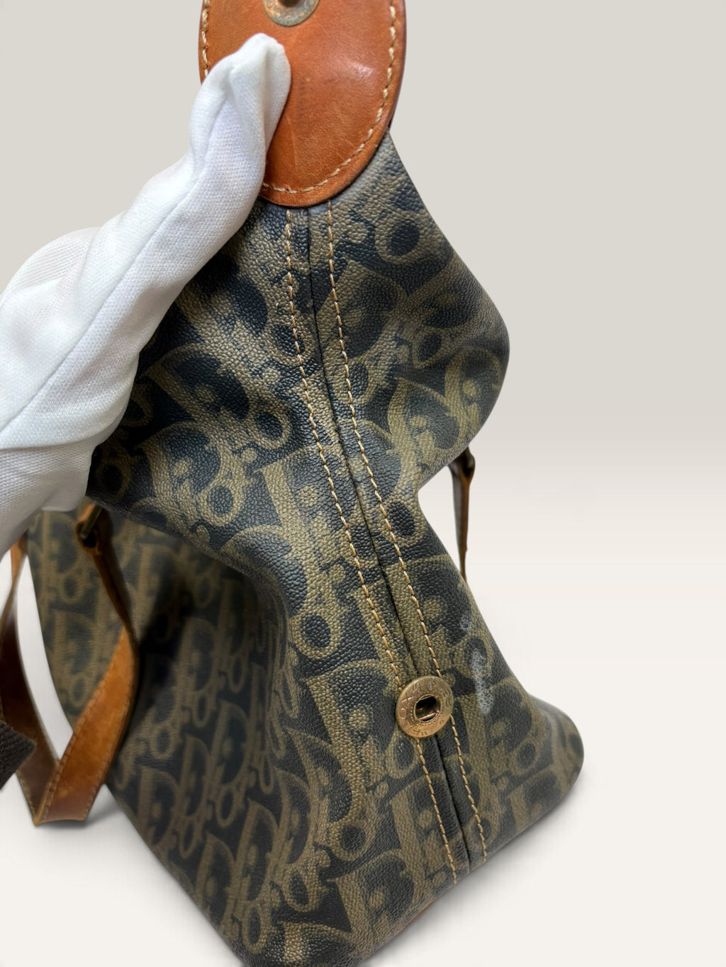 Christian Dior Trotter monogram canvas Boston bag - image 12 of 14