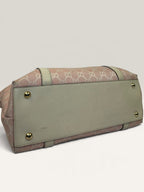 Gucci Abbey pink and beige GG canvas tote bag with leather trim - image 7 of 20