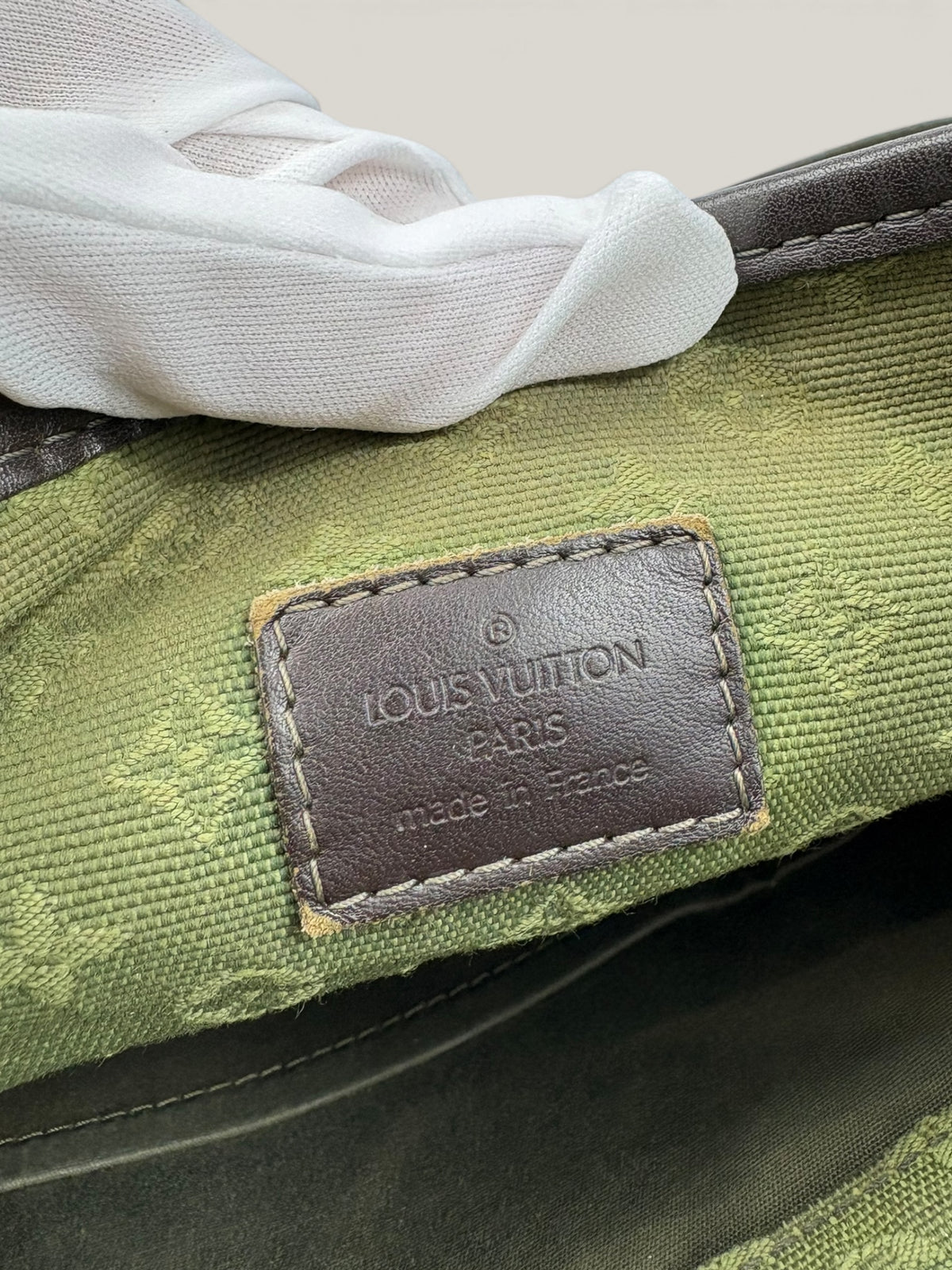 Louis Vuitton Mary Kate green Mini Lin Monogram messenger bag - image 13 of 17
