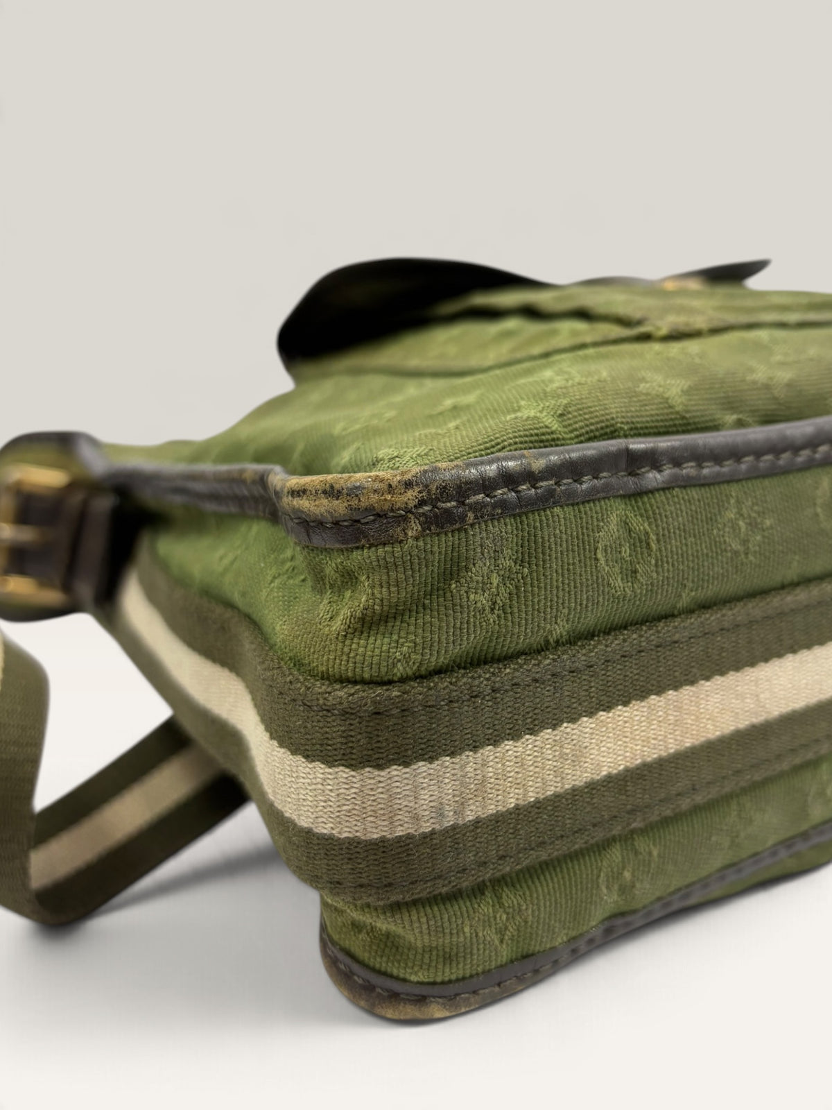 Louis Vuitton Mary Kate green Mini Lin Monogram messenger bag - image 5 of 17